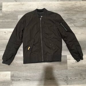 Superdry Black Bomber Jacket